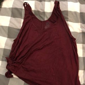 Joy Lab side tie workout tank